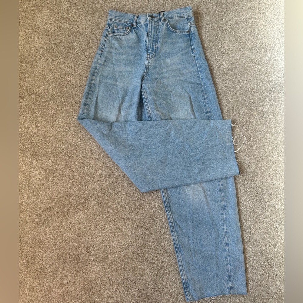 Zara women’s balloon fit jeans